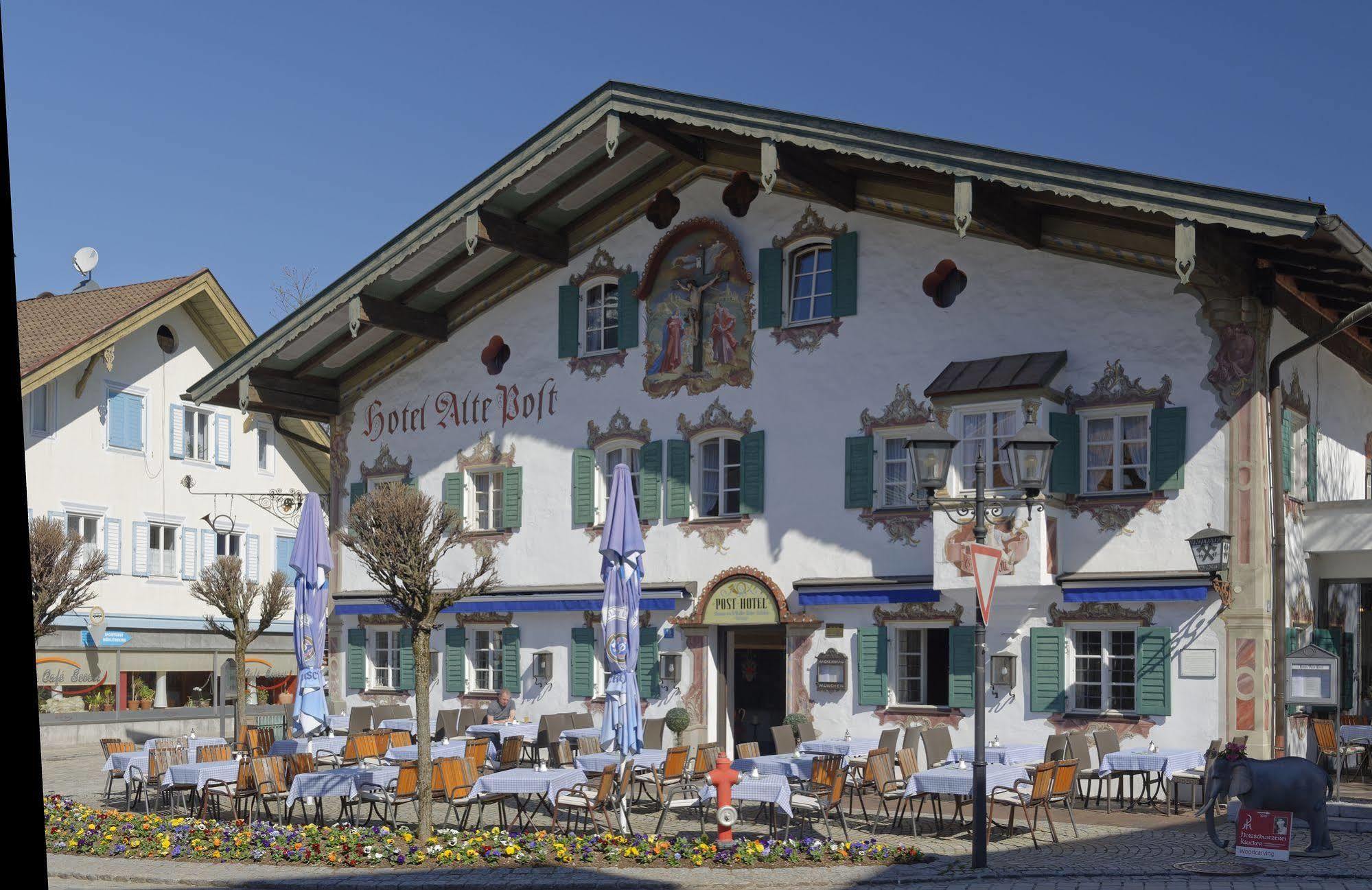 Hotel Alte Post Oberammergau Exterior photo